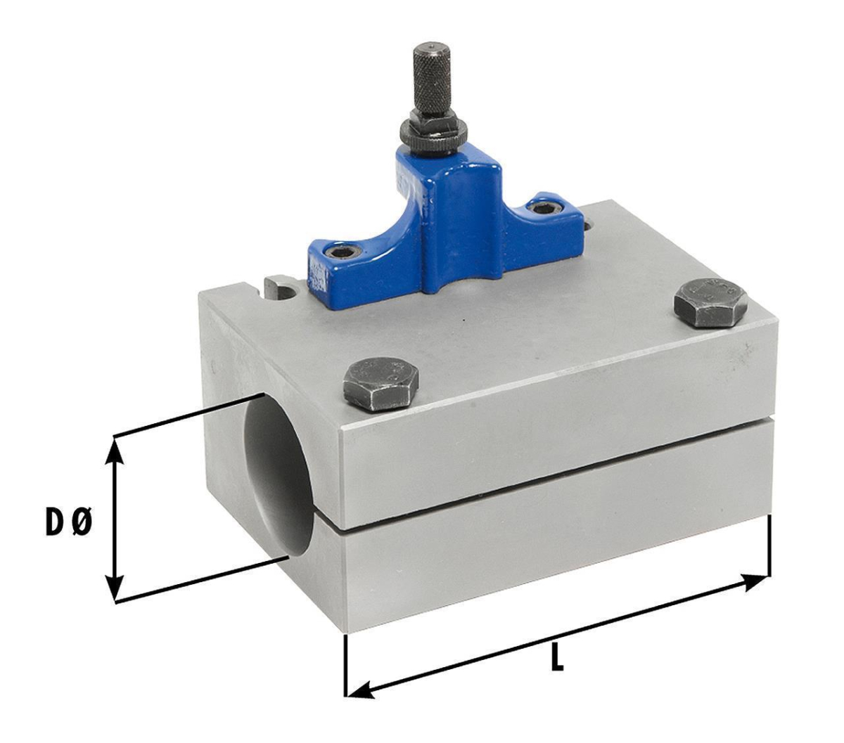 23-1016 Bernardo Spannmittel für Werkzeuge Wechselhalter mit Morsekegel diam. 40 x 100 mm für Größe E