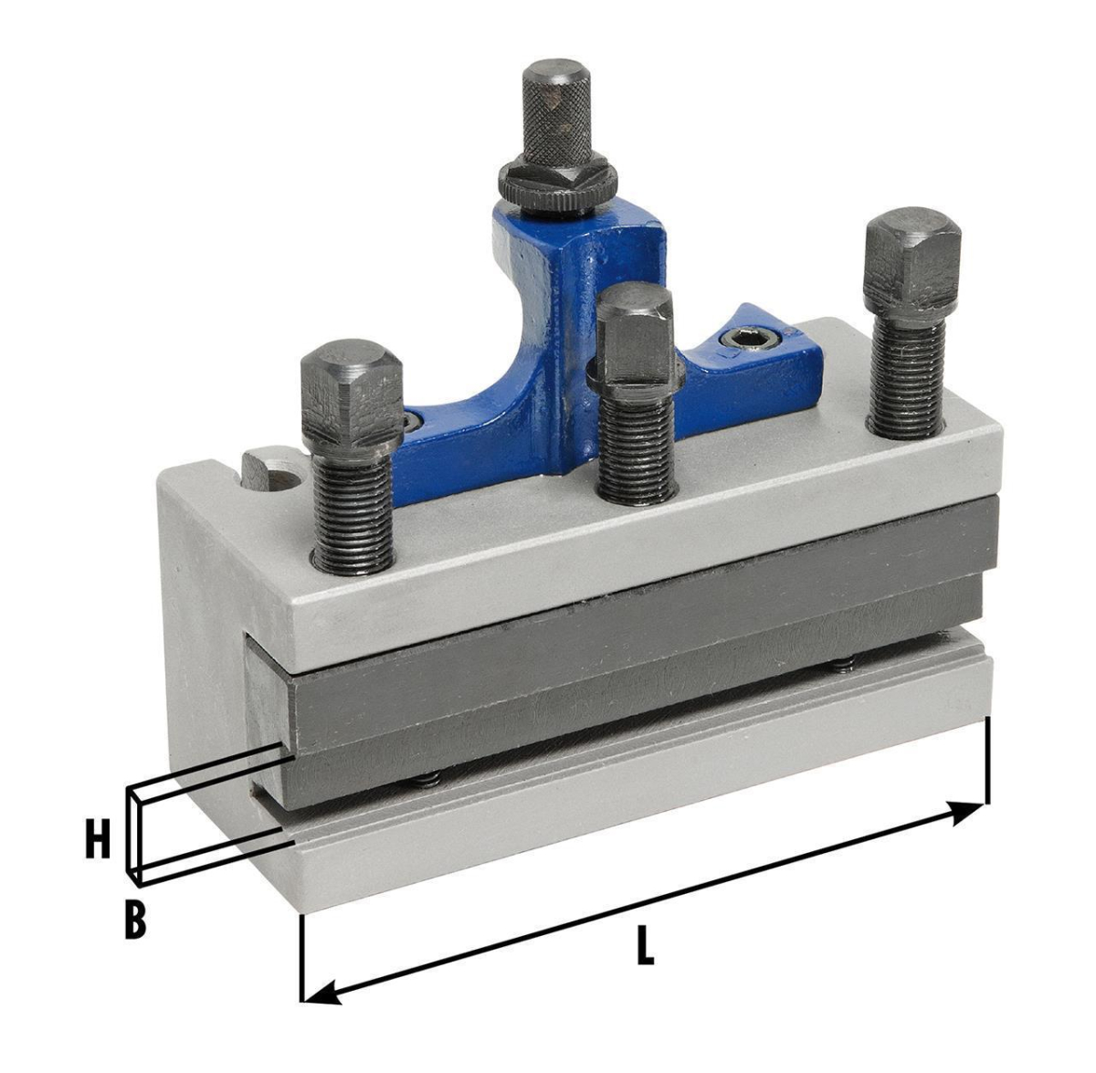 23-1022 Bernardo Spannmittel für Werkzeuge Abstechhalter 4 x 16 mm für Größe B