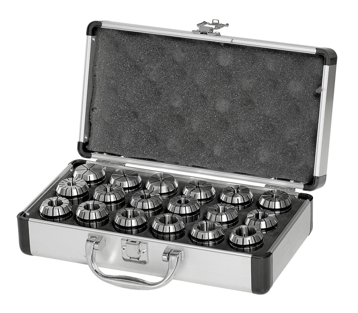 26-1021 Bernardo Spannmittel für Werkzeuge Spannzangenset ER 20, 1 - 13 mm, 12-tlg.