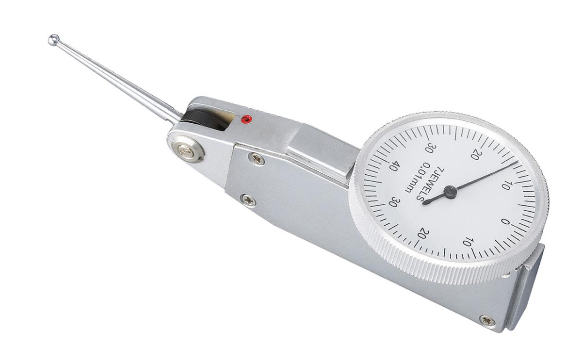 32-1025 Bernardo Zubehör für Bohrmaschinen Präzisions-Fühlhebelmessgerät 0 - 0,8 x 0,01 mm mit langem Messtaster