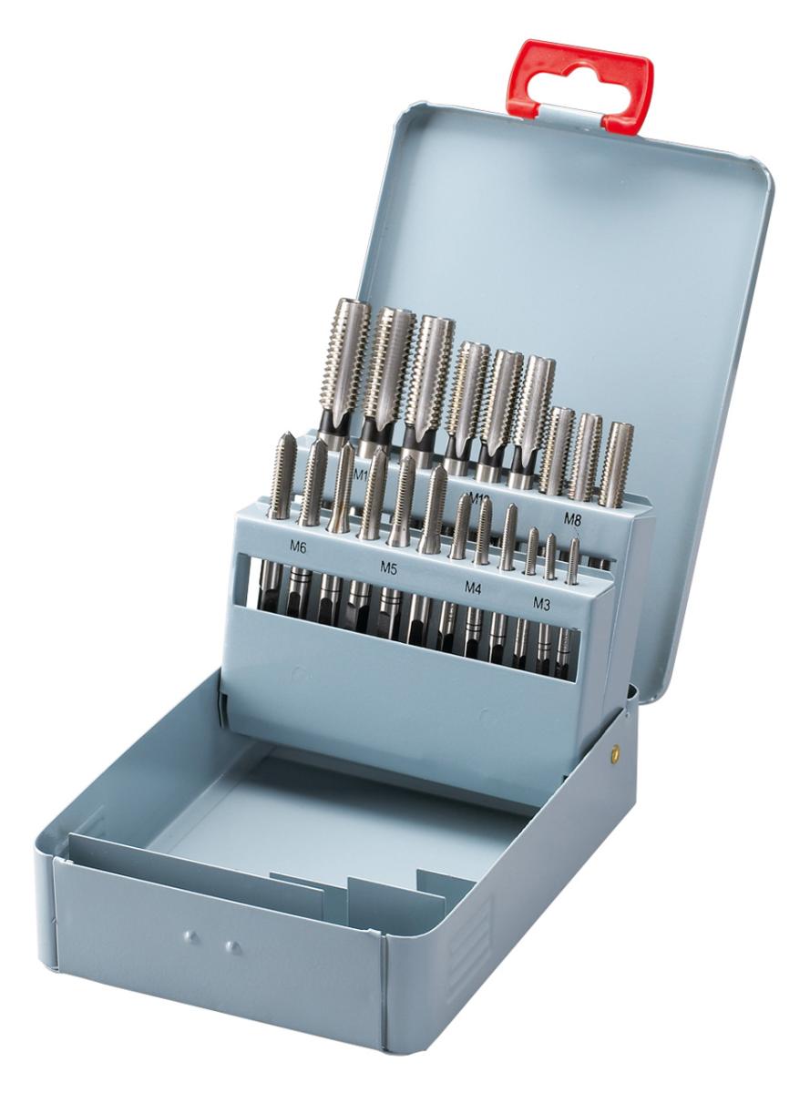 43-1005 Bernardo Zubehör für Bohrmaschinen Handgewindebohrer-Set HSS 21-tlg.