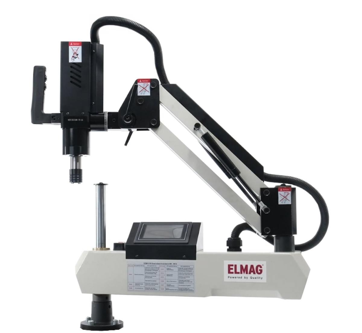 ELMAG EGM 336 Gewindeschneidarm M6 – M36