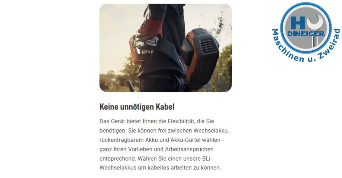 967850605 Husqvarna Akku-Motorsense 535iRX (ohne Akku, ohne Ladegerät)