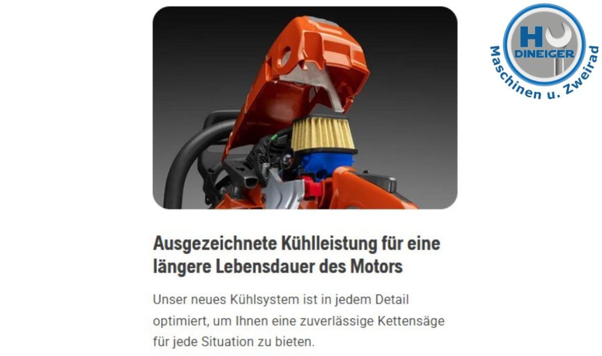 967690635 Husqvarna Motorsäge 545 MARK 2 mit Schiene und Kette  inkl 4 Ketten (SP33G) 38cm / 15" - 0.325" - 1,3 mm
