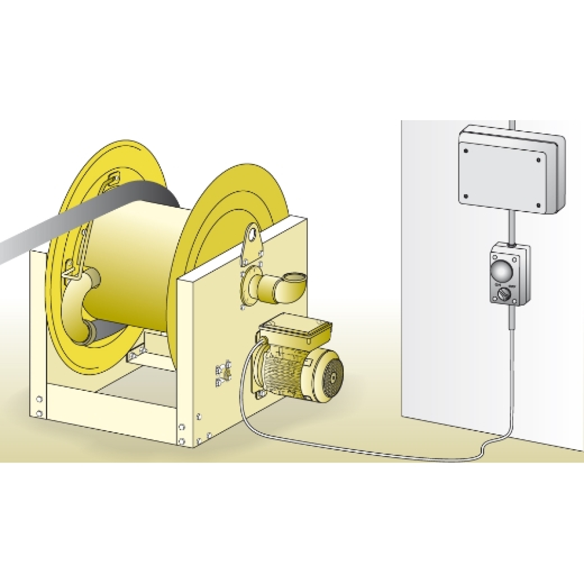 ELMAG INDUSTRIE Schlauchaufroller Serie 700 / L 690