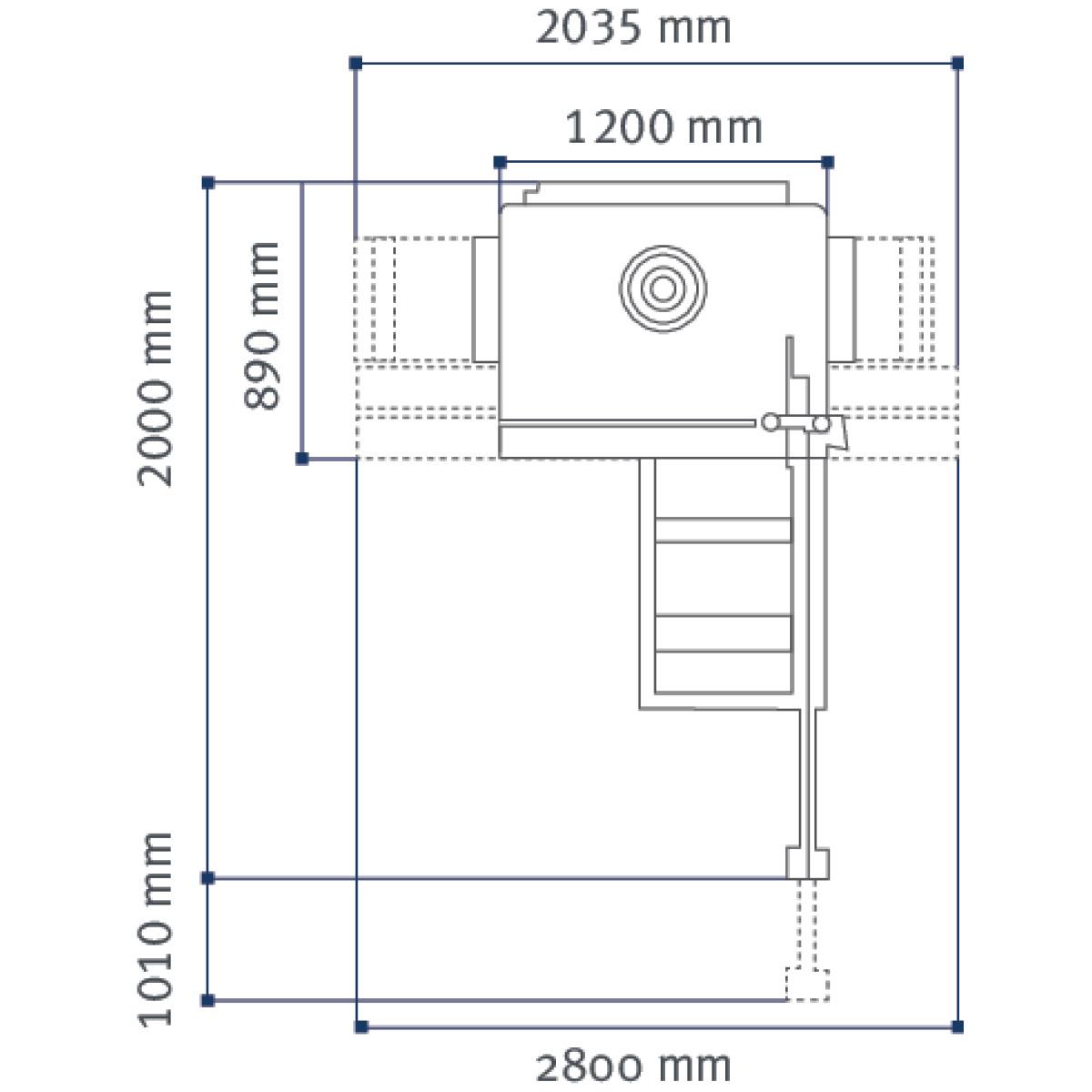 Holzkraft Tischfräse minimax twf 55es
