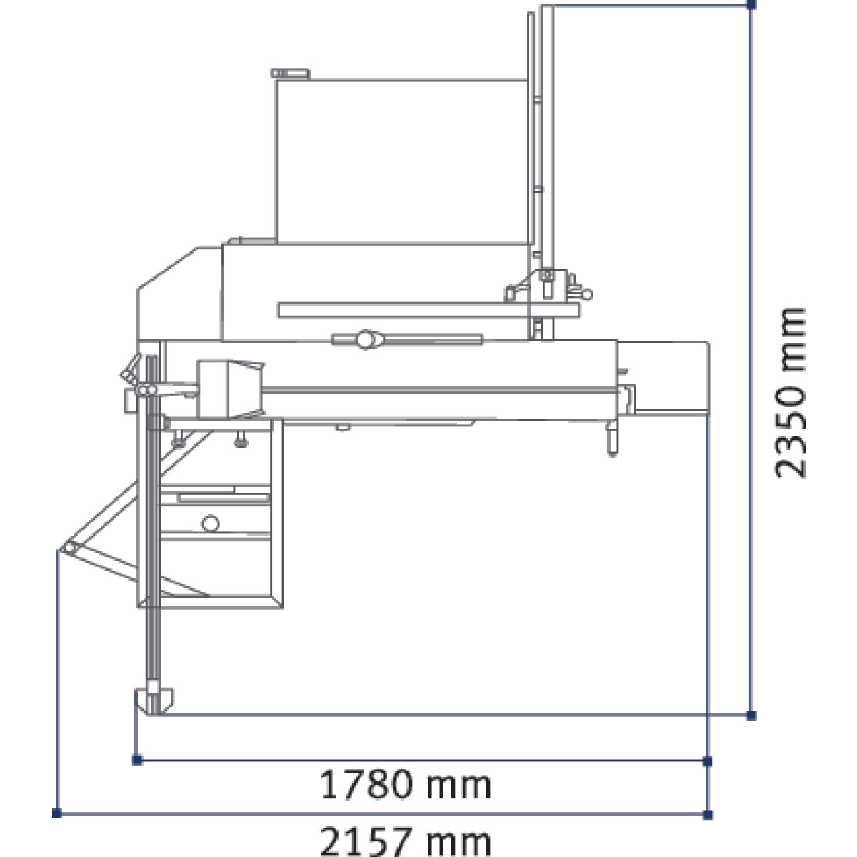 Holzkraft Kleinformatkreissäge minimax sc 2c