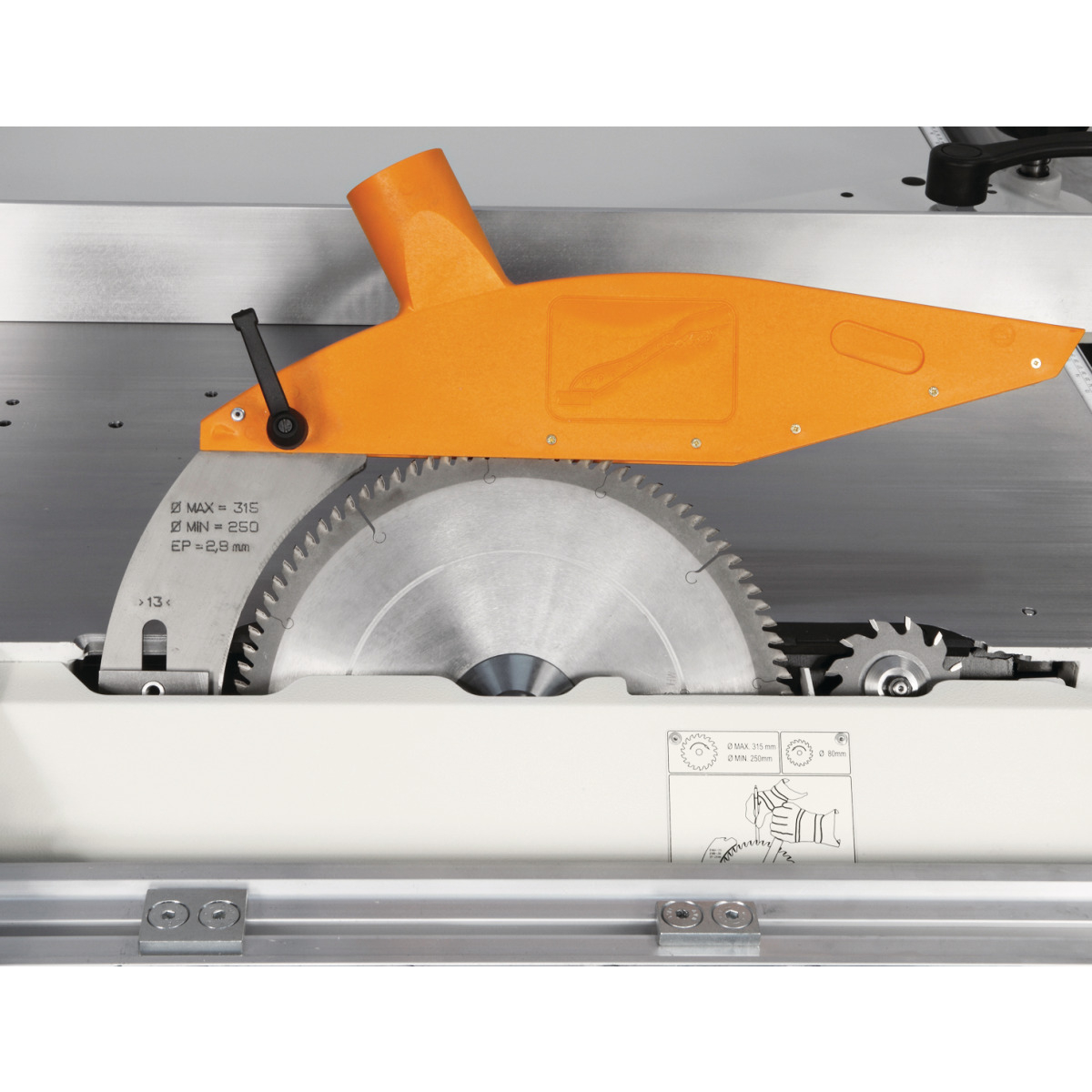 Holzkraft Kleinformatkreissäge minimax sc 2c mit Vorritzeinrichtung