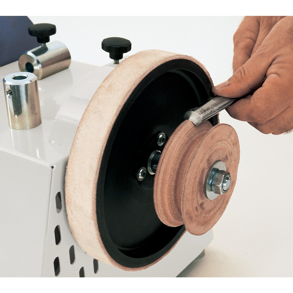 Holzkraft Lederabziehscheibe  Ø 100 mm, profiliert