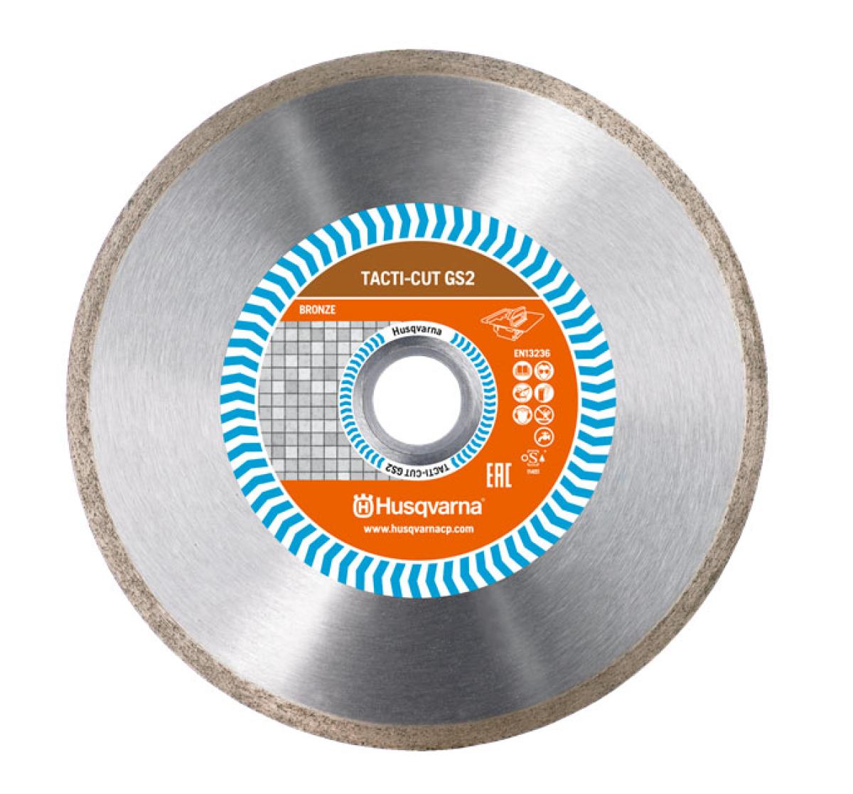 579803691 Husqvarna Diamanttrennscheibe TACTI-CUT GS2 Durchmesser 250 mm / Bohrung 25,4 mm