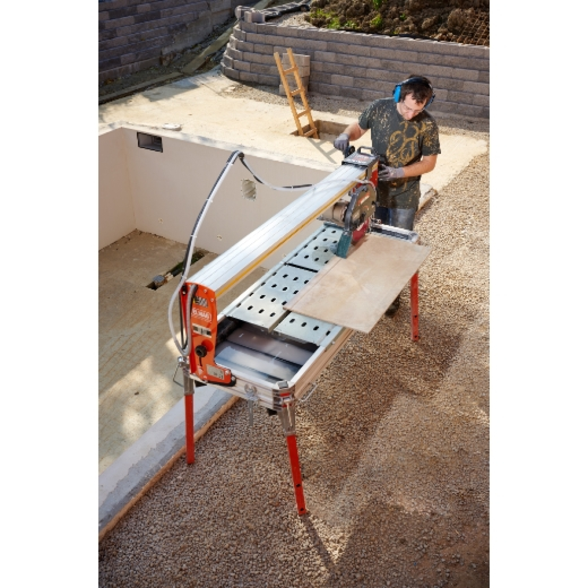 ELMAG Steintrennmaschine SUPREME 120S-SET