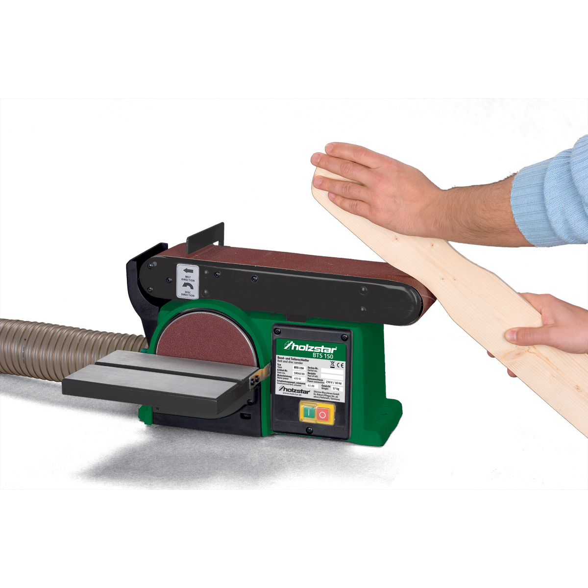 Holzstar Band- und Tellerschleifmaschine  BTS 150