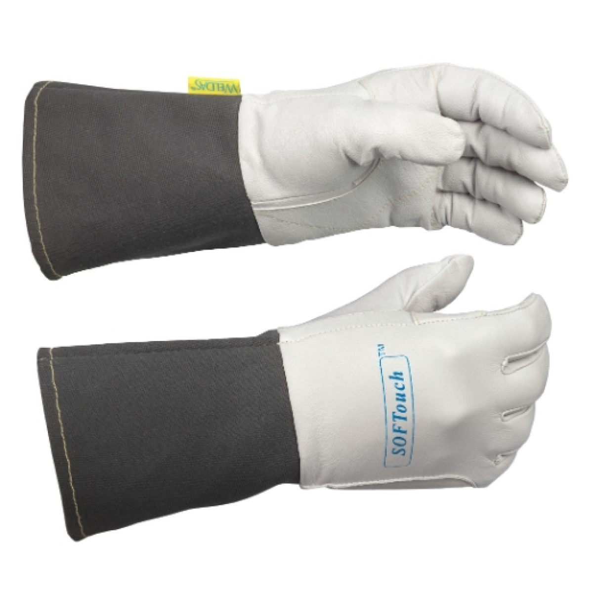 ELMAG 5-Finger-WIG/TIG-Schweißerhandschuhe (1 Paar)