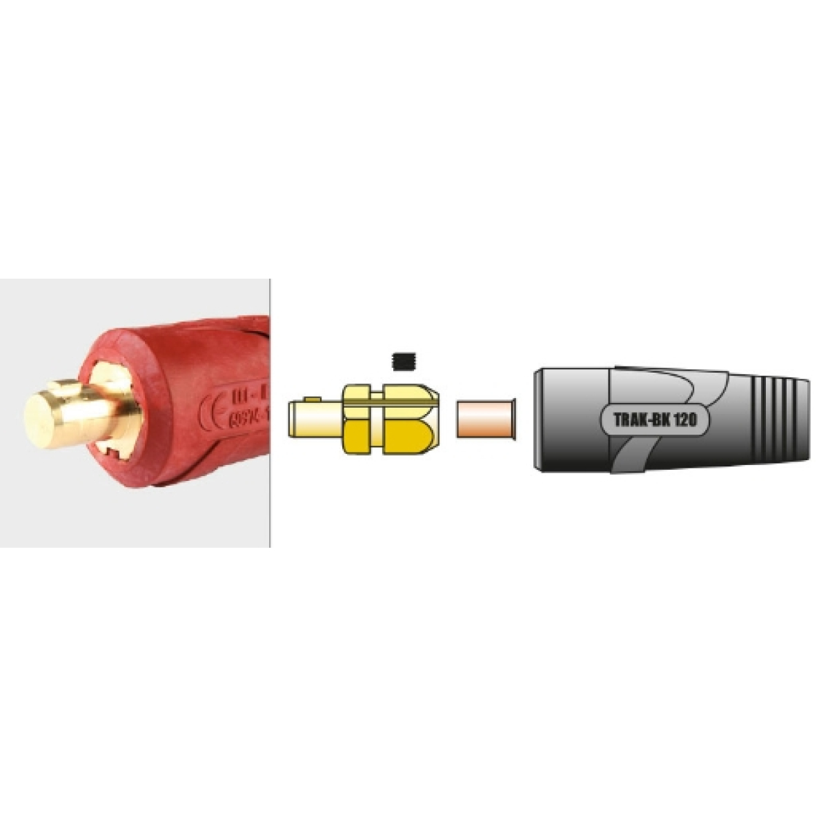 ELMAG SK-Stecker 10/16/25mm2, rot