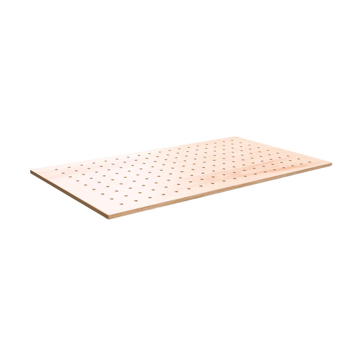 Unicraft Lochrasterplatte  Buche-Multiplex, 1250 x 800 mm