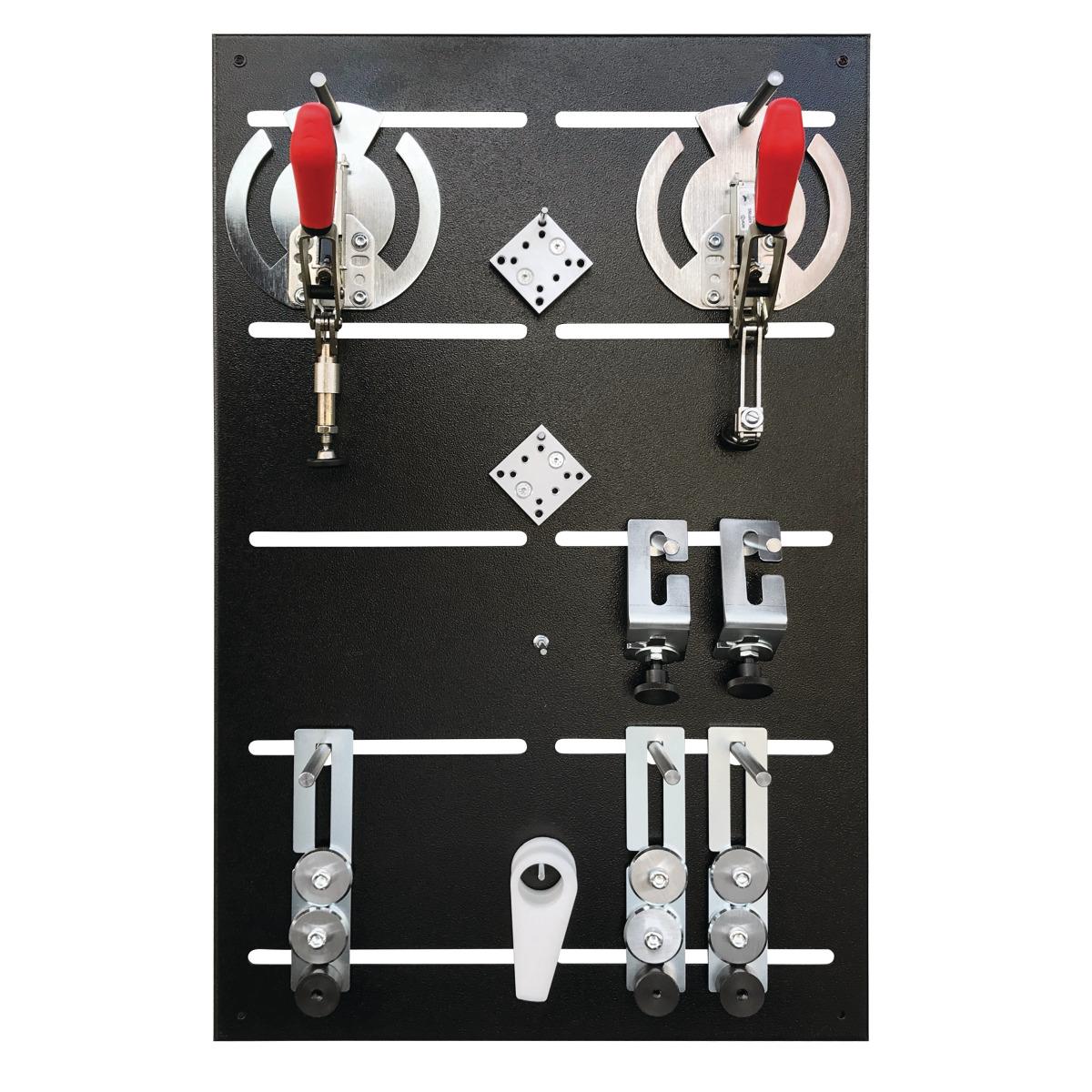 Unicraft Spannsystem  für Lochraster Ø 20 mm Set 2