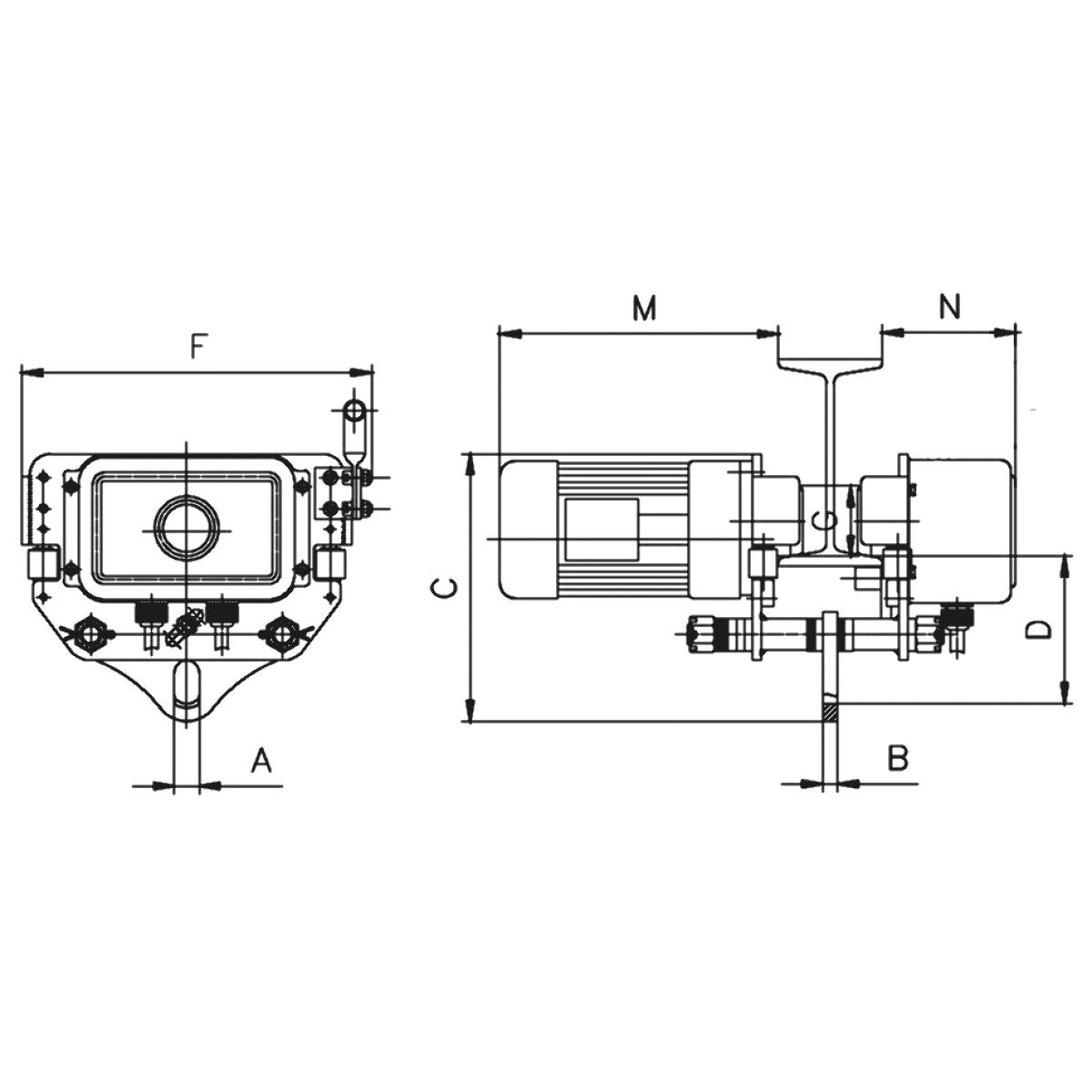Unicraft Elektrofahrwerk  EFW 1-1