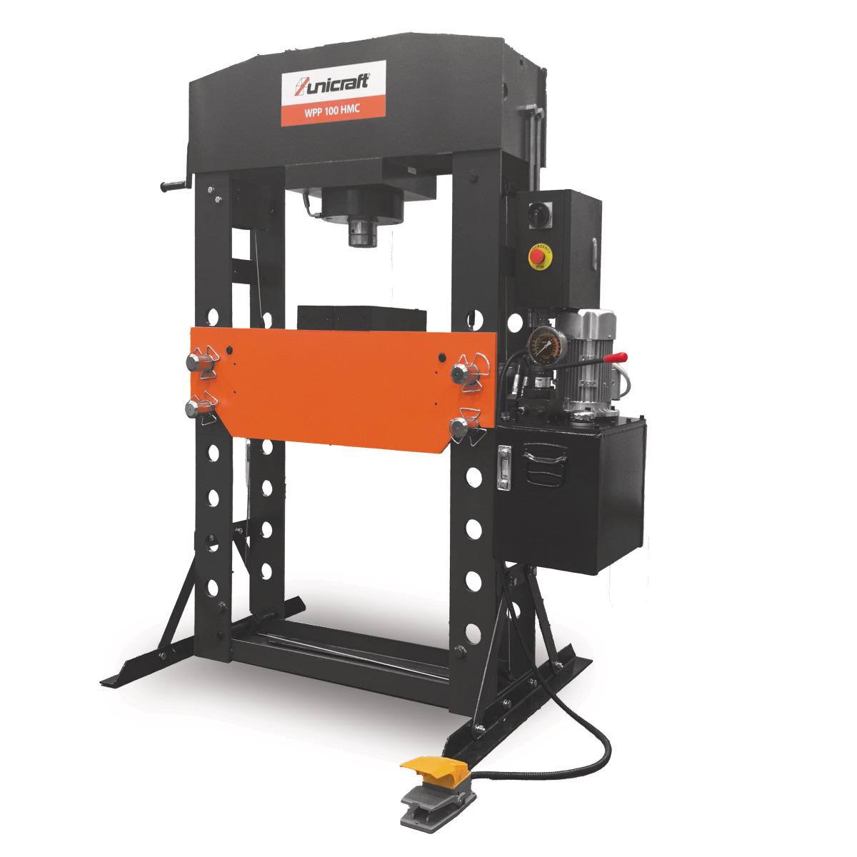 Unicraft Elektro-hydraulische Werkstattpresse  WPP 100 HMC