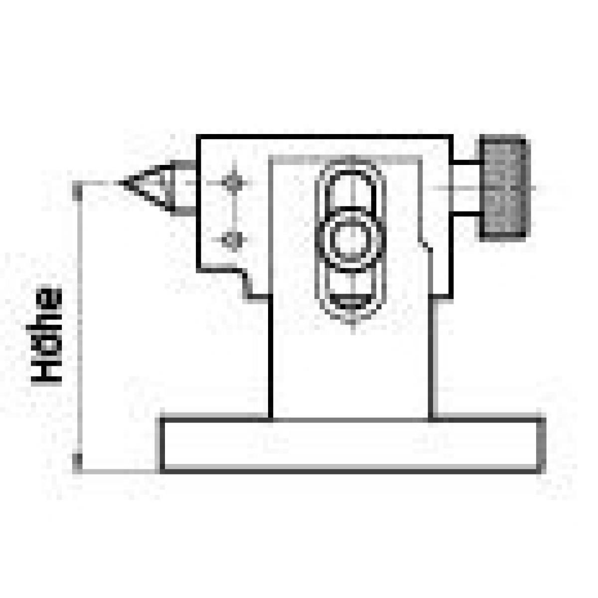 ELMAG Reitstock RST 160 (Höhe 150-170 mm)