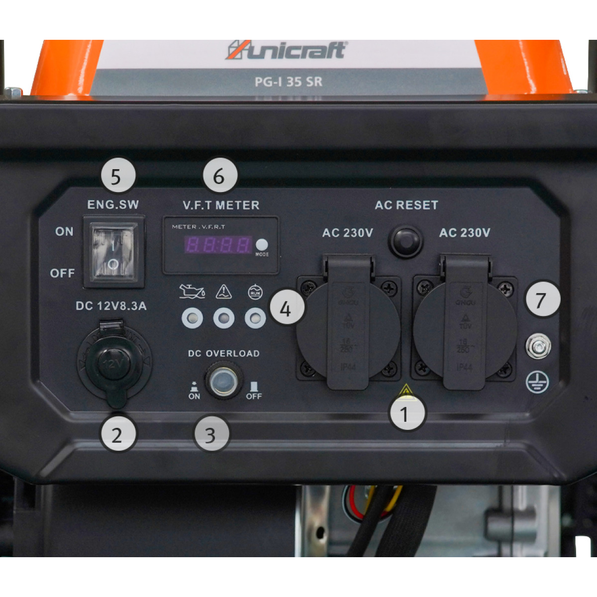 Unicraft Inverter-Stromerzeuger  PG-I 35 SR