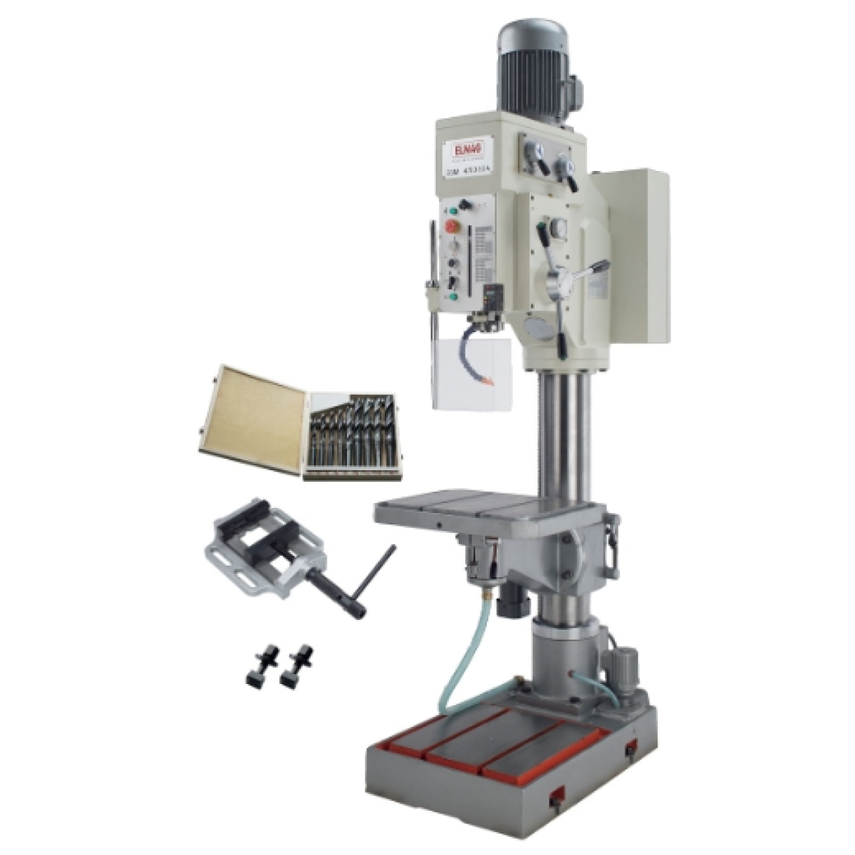 ELMAG Getriebe-Säulenbohrmaschine GBM 4/50 SGA - Set
