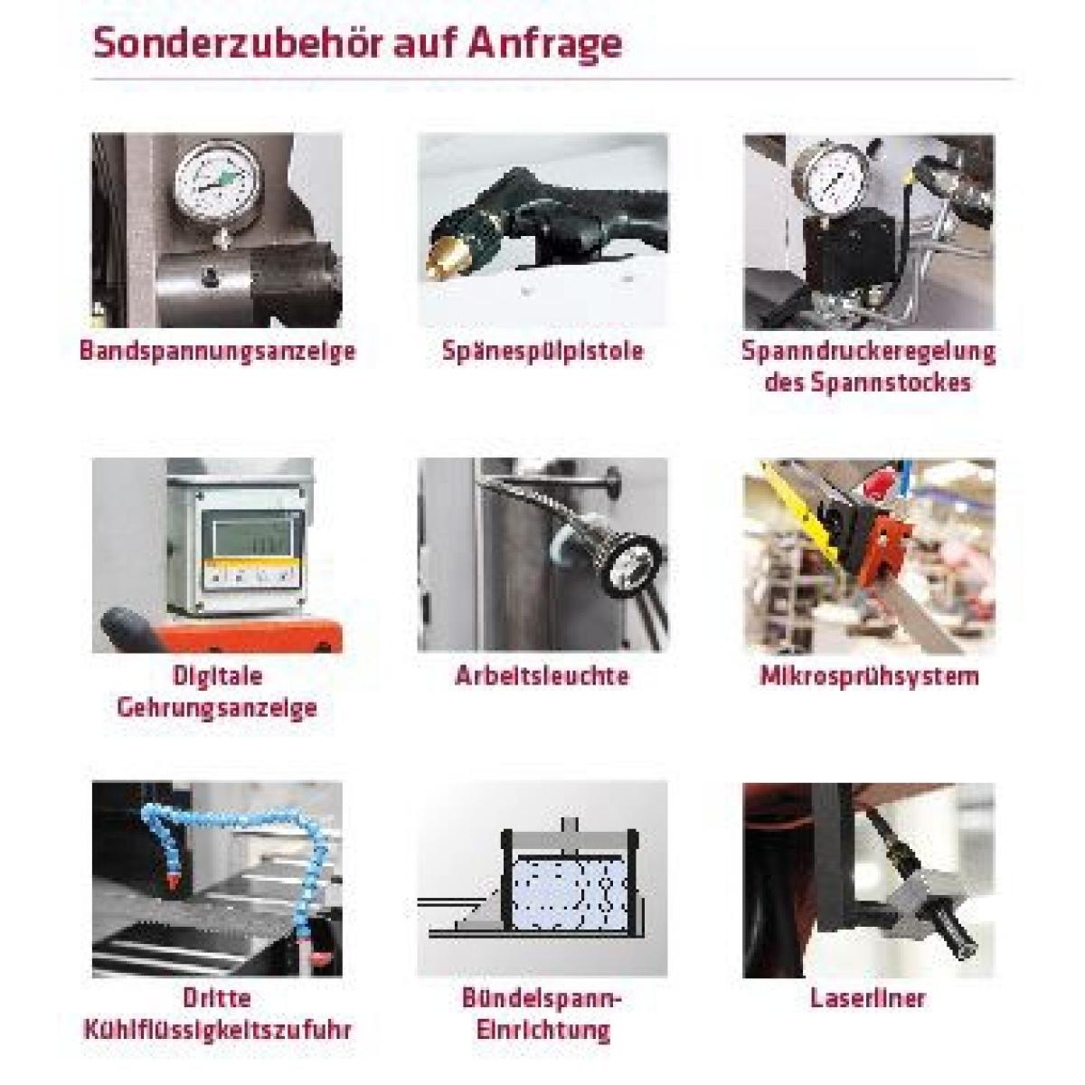 ELMAG BOMAR Metall-Bandsägeautomat