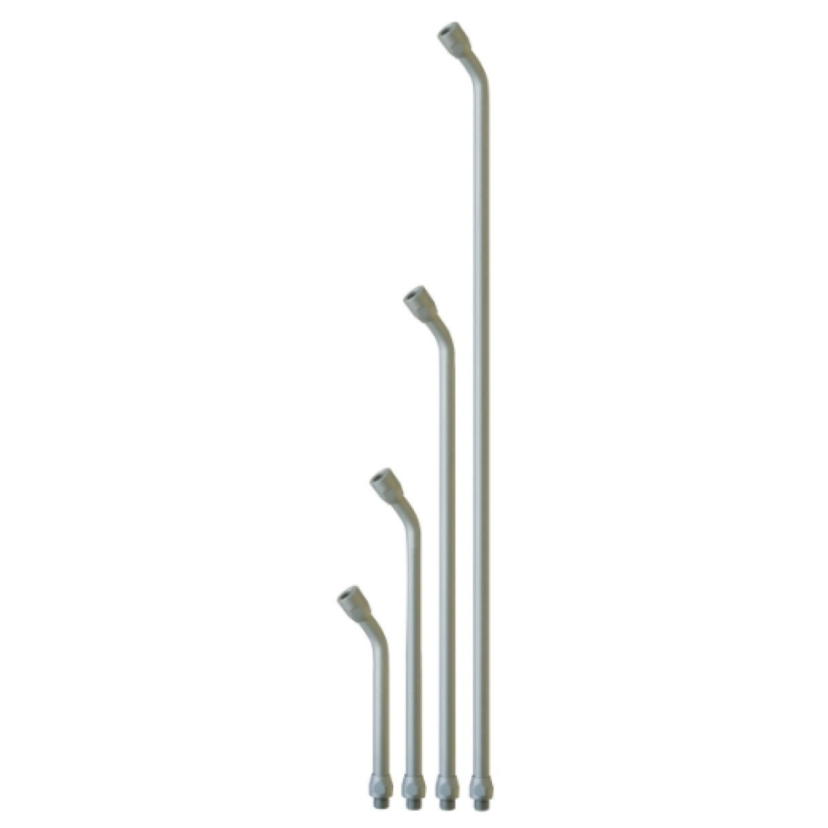 ELMAG Verlängerung gebogen, 450 mm (Alu eloxiert)