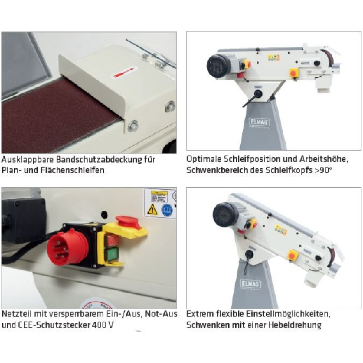 ELMAG Bandschleifmaschine