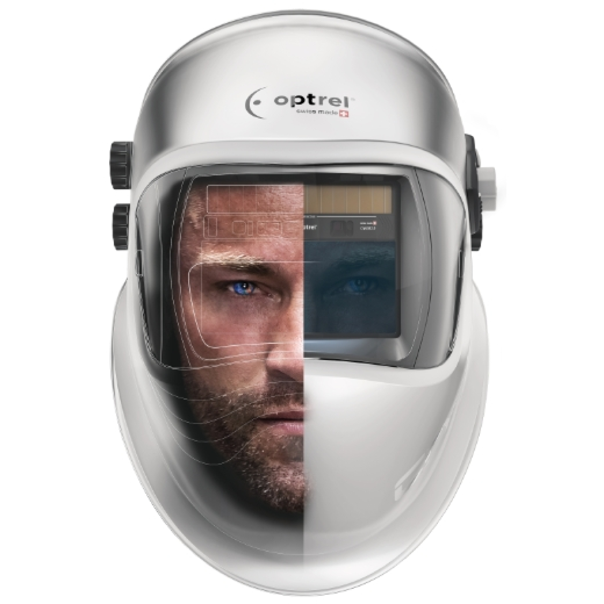 ELMAG Automatik-Kopfschweißschirm - crystal 2.0 -TC (1006.900)