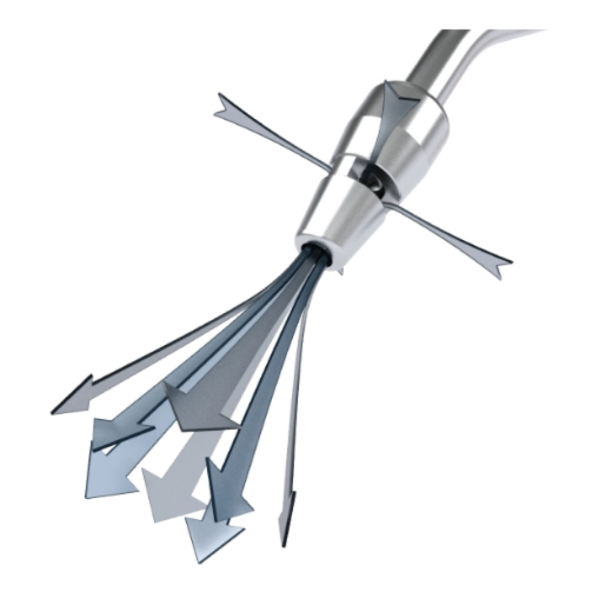 ELMAG Ausblaspistole JWL TURBO, Ø 8mm Rohr