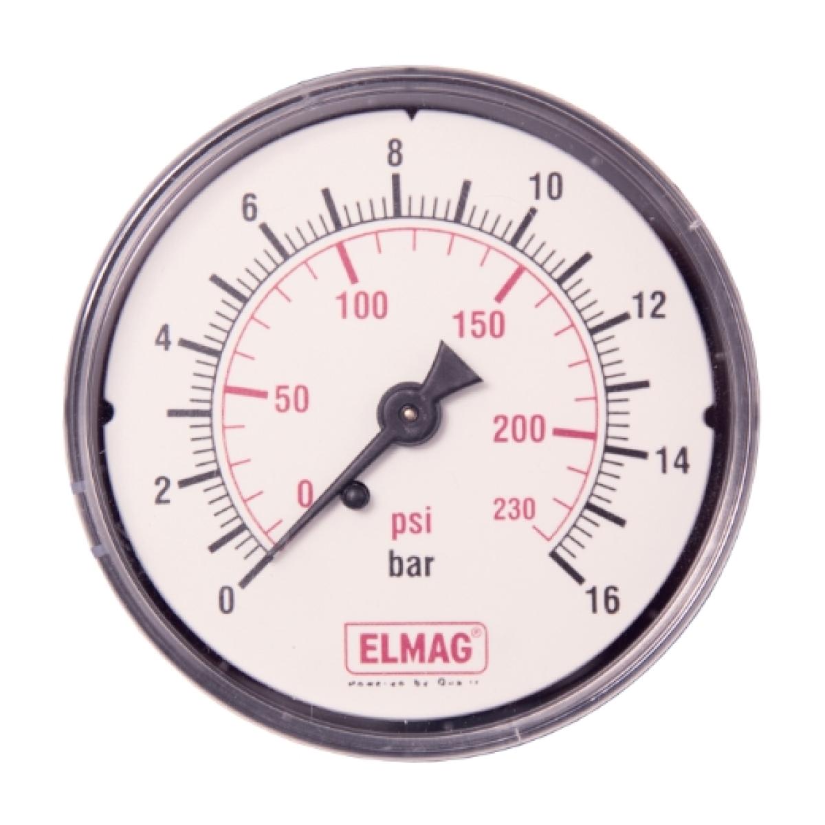 ELMAG Druckmanometer 0-16 bar