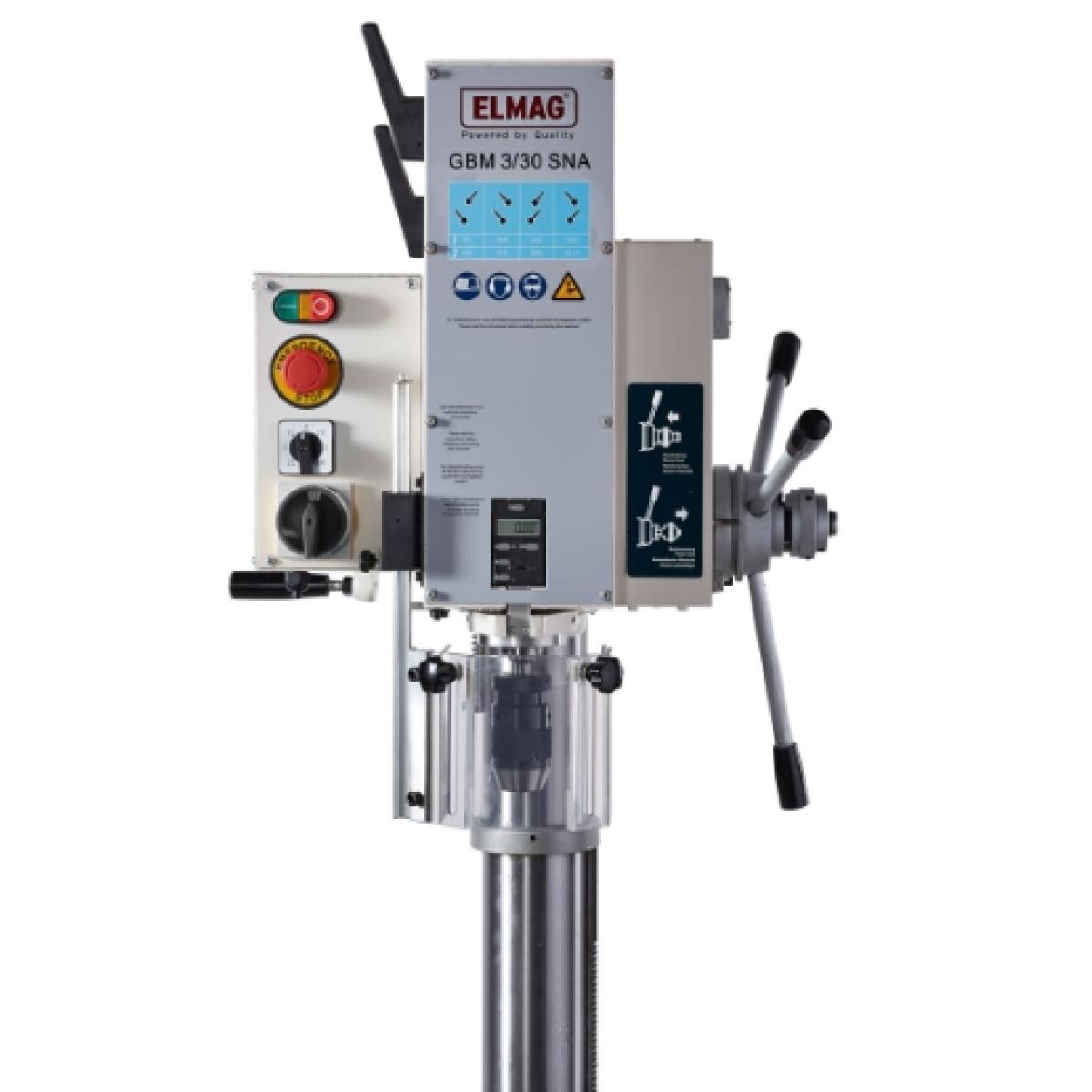 ELMAG Getriebe-Säulenbohrmaschine