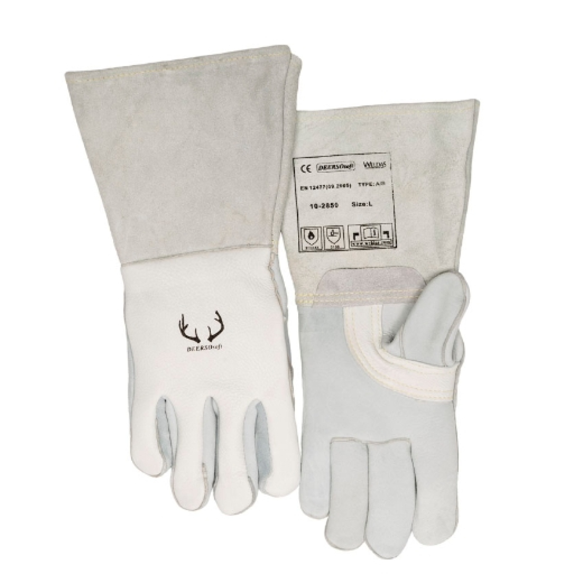 ELMAG 5-Finger-MIG/MAG/MMA-Schweißerhandschuh