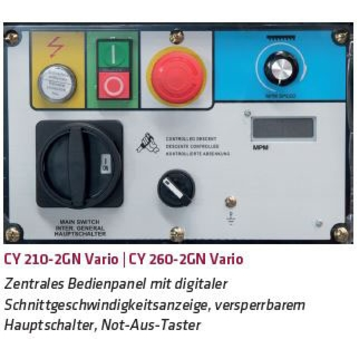 ELMAG Gehrungs-Bandsägemaschine