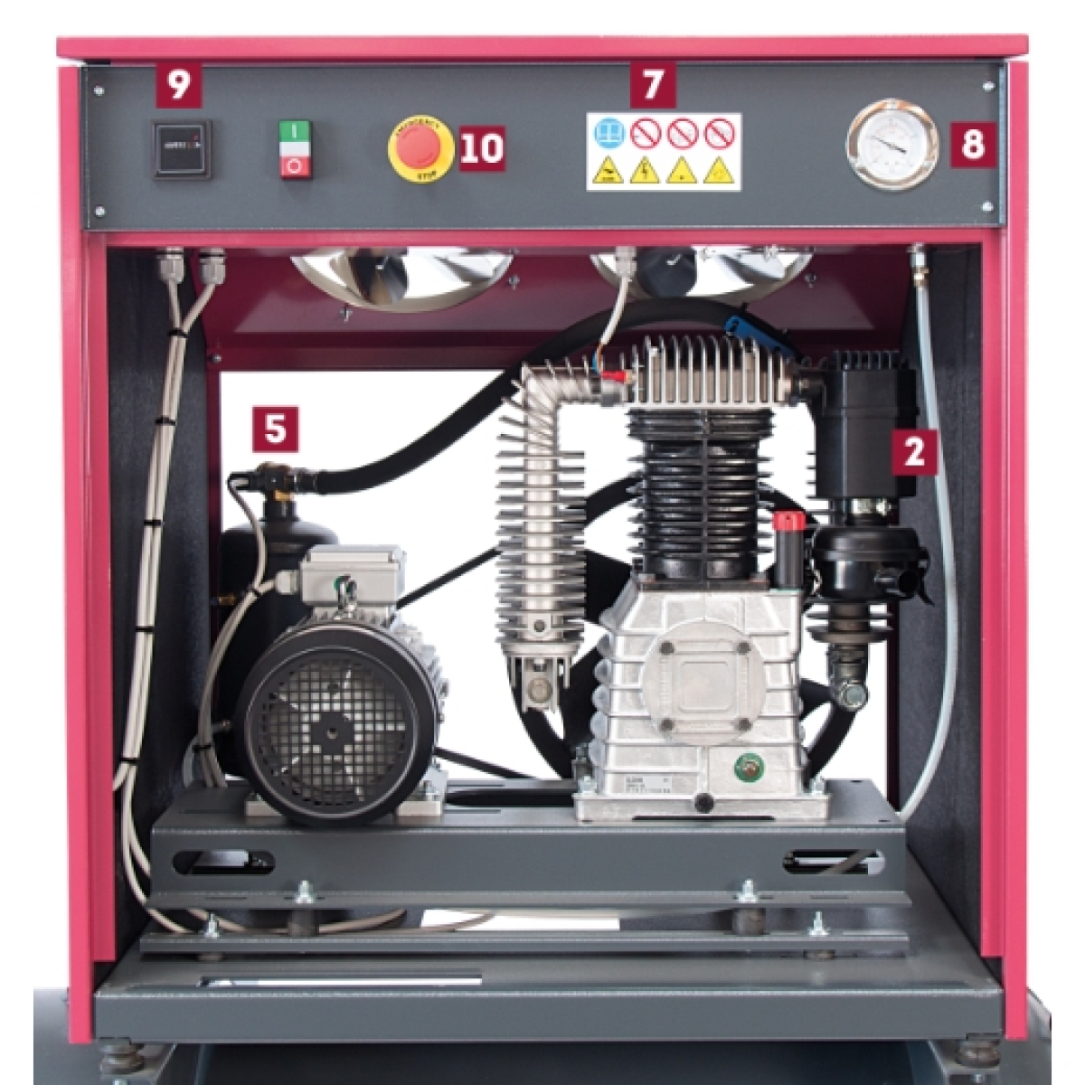 ELMAG Kompressor PROFI-LINE "SILENT"