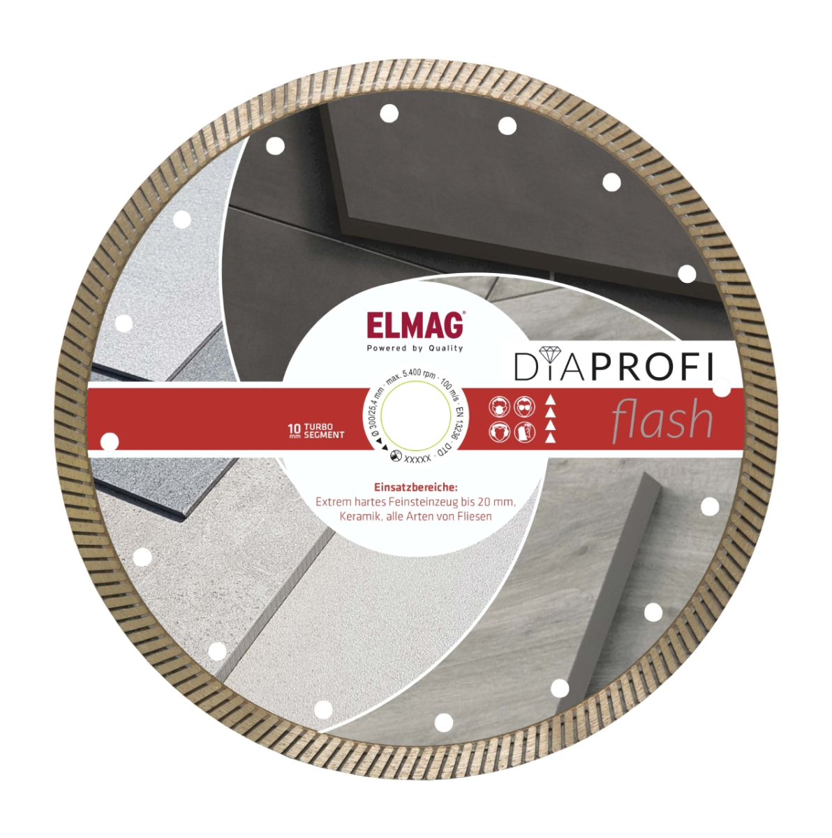 ELMAG DiaProfi-Diamantscheibe FLASH 115mm