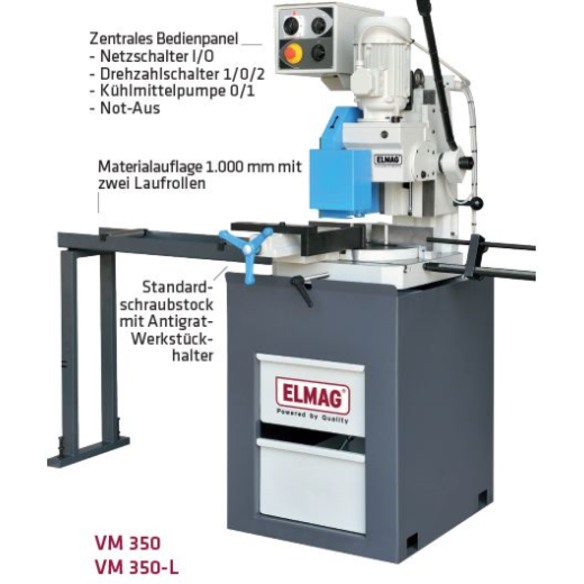 ELMAG Metall-Kreissägemaschine