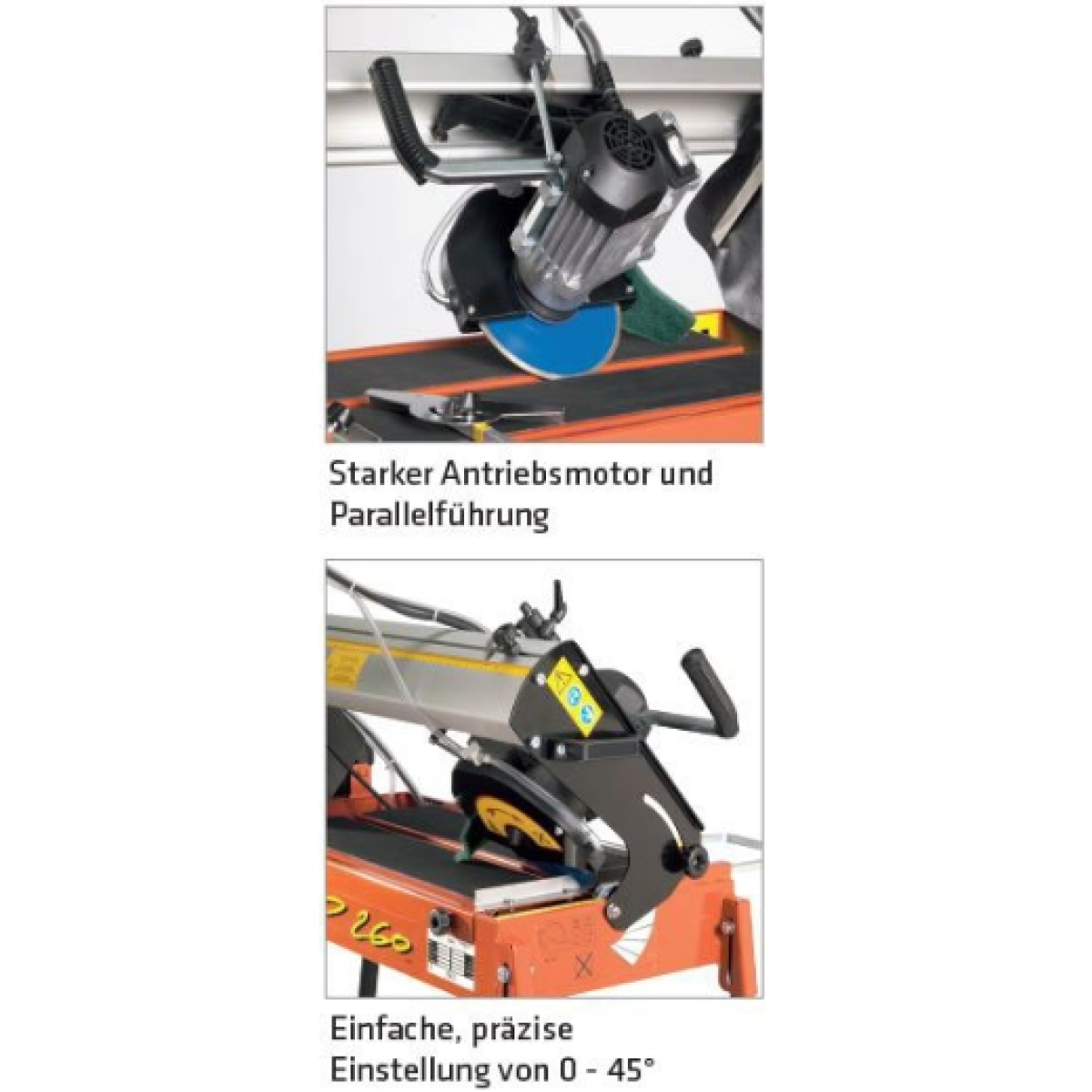 ELMAG Fliesenschneidmaschine (inkl. Dia)
