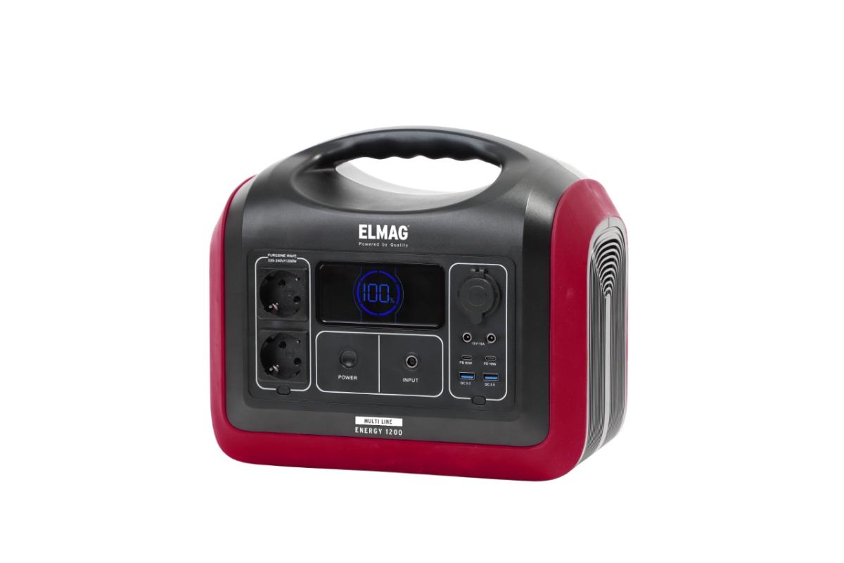 ELMAG Tragbare Powerstation ENERGY 1200