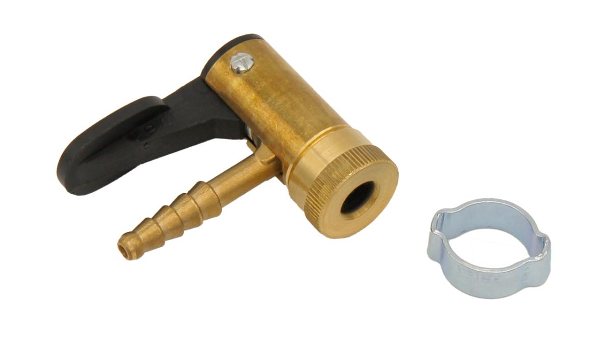 ELMAG Hebel-Ventilstecker mit Schlauchklemme