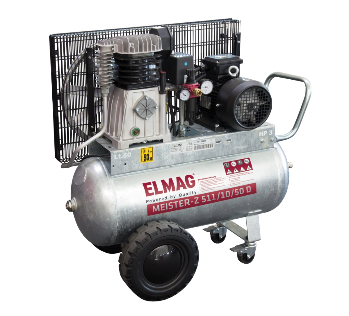 ELMAG Kompressor MEISTER-Z "verzinkt"