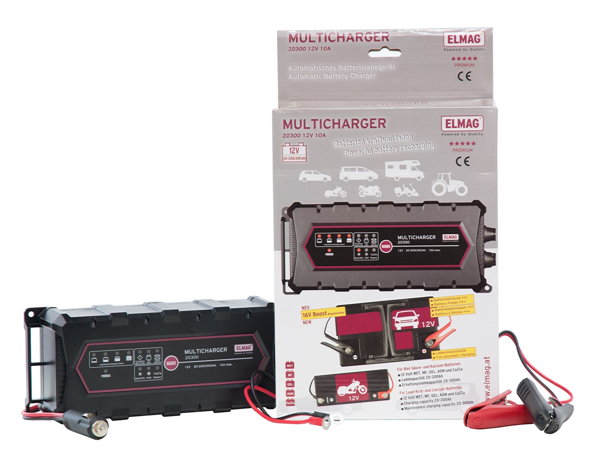 ELMAG Automatisches Batterieladegerät 12 V.
