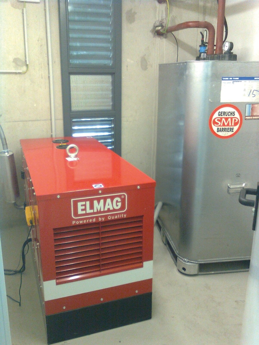 ELMAG Externer Großtank 1000 Liter "doppelwandig"