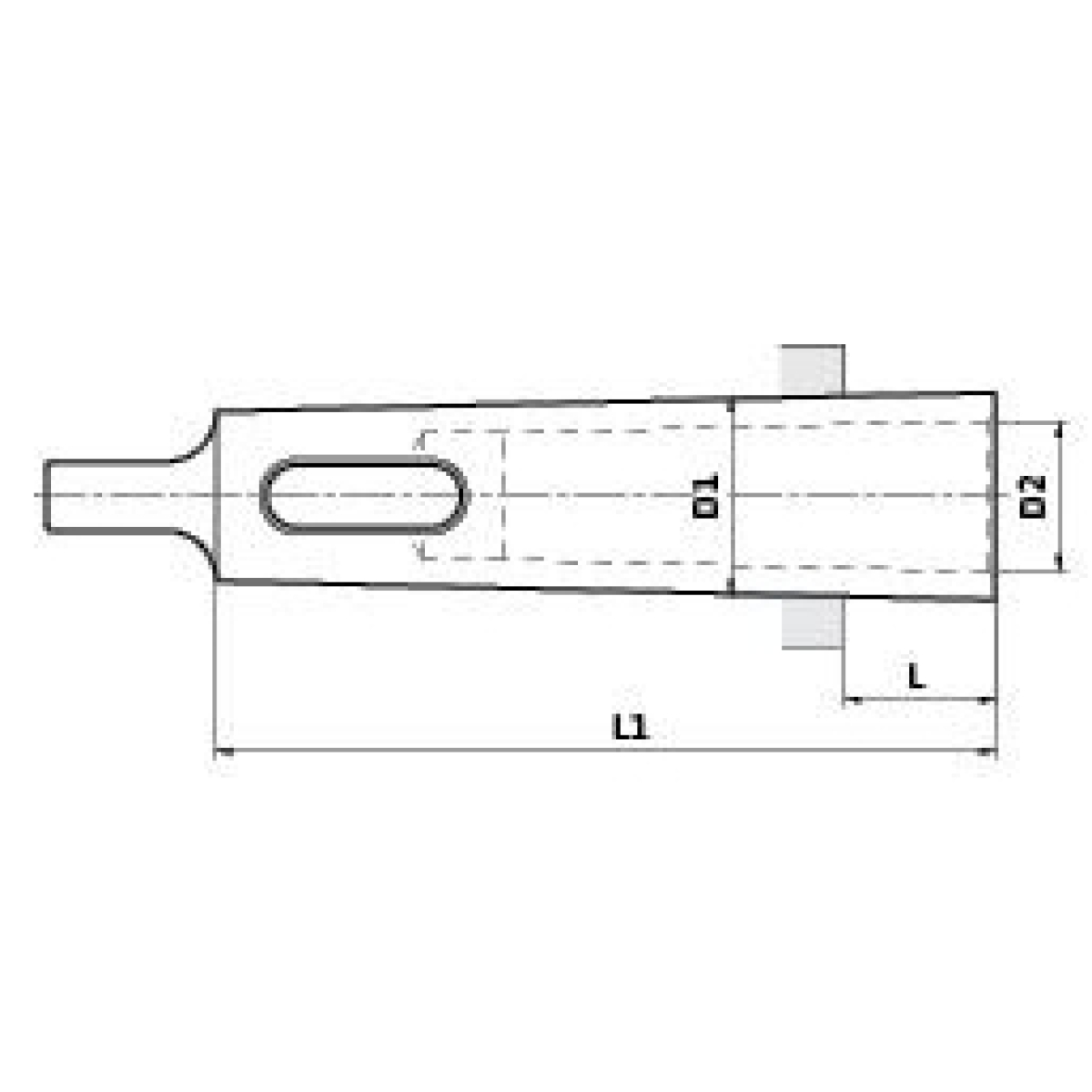 ELMAG Reduzierhülse MK 2 / MK 1