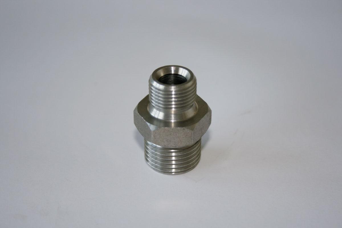 ELMAG HD-Doppelnippel "Edelstahl AISI 304"