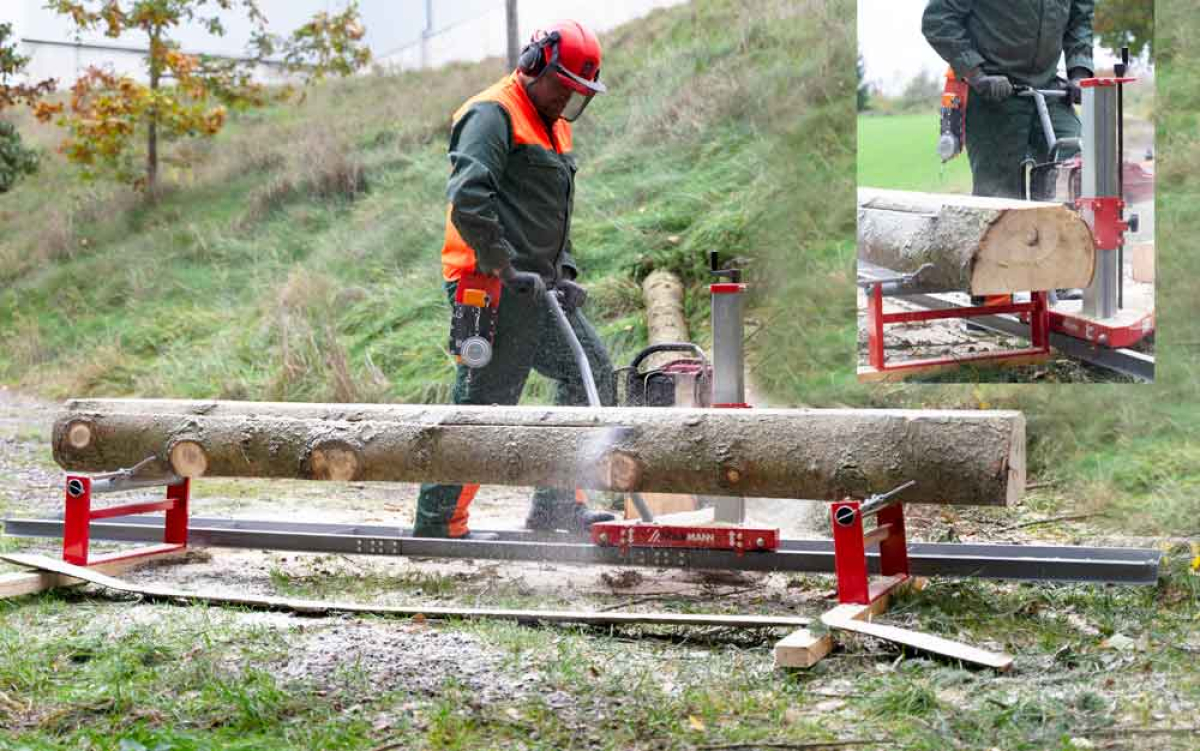 Holzmann Maschinen Mobiles Anbausägewerk MOBAS2