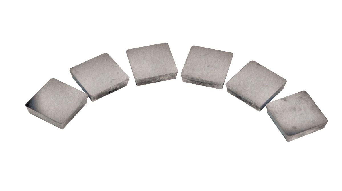 Metallkraft Schneidplattenset KE 16 (VE 6) Pos. 11 /carbide milling plate