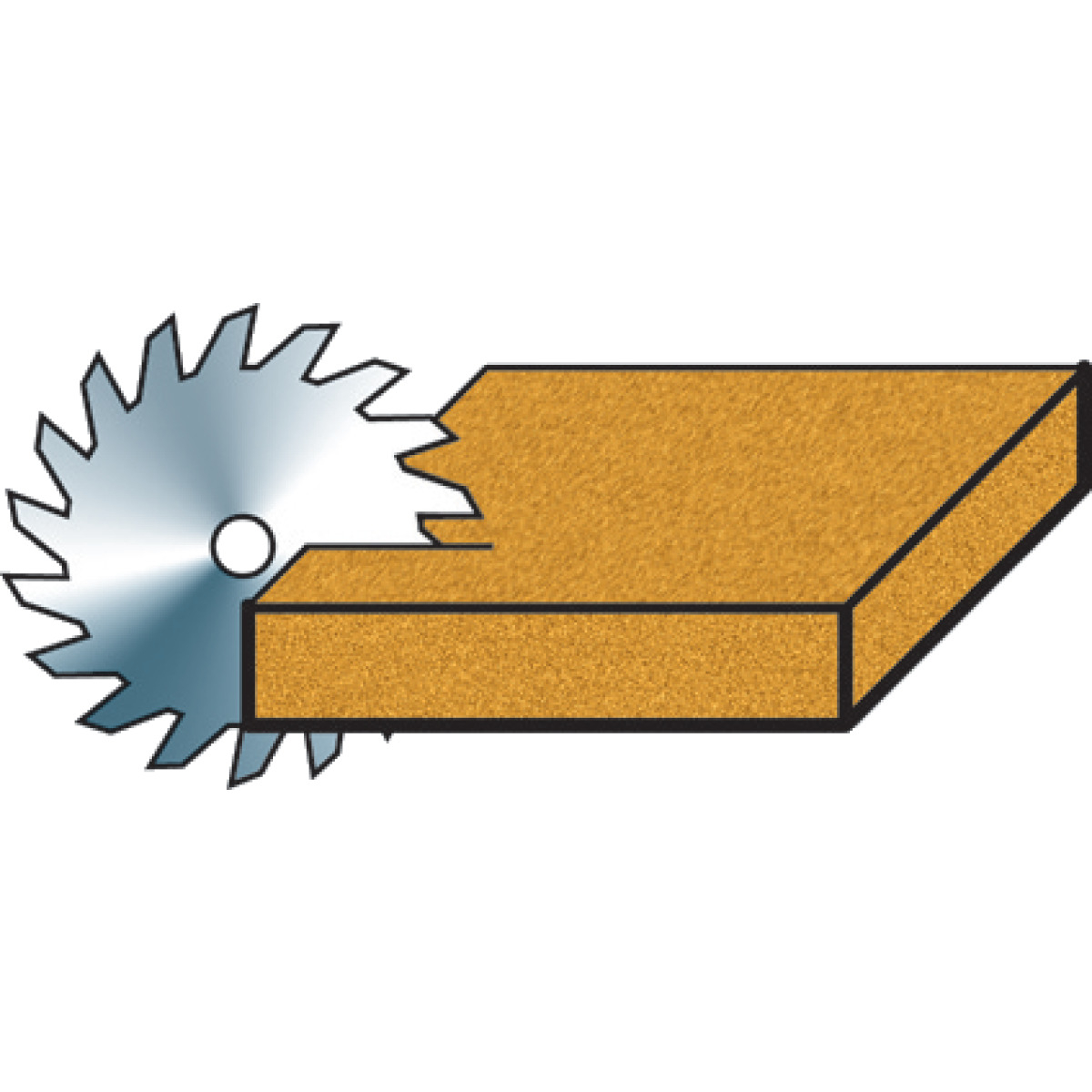 Holzkraft Zuschneid-Wechsel-Kreissägeblatt  KSB-WZ 400/36