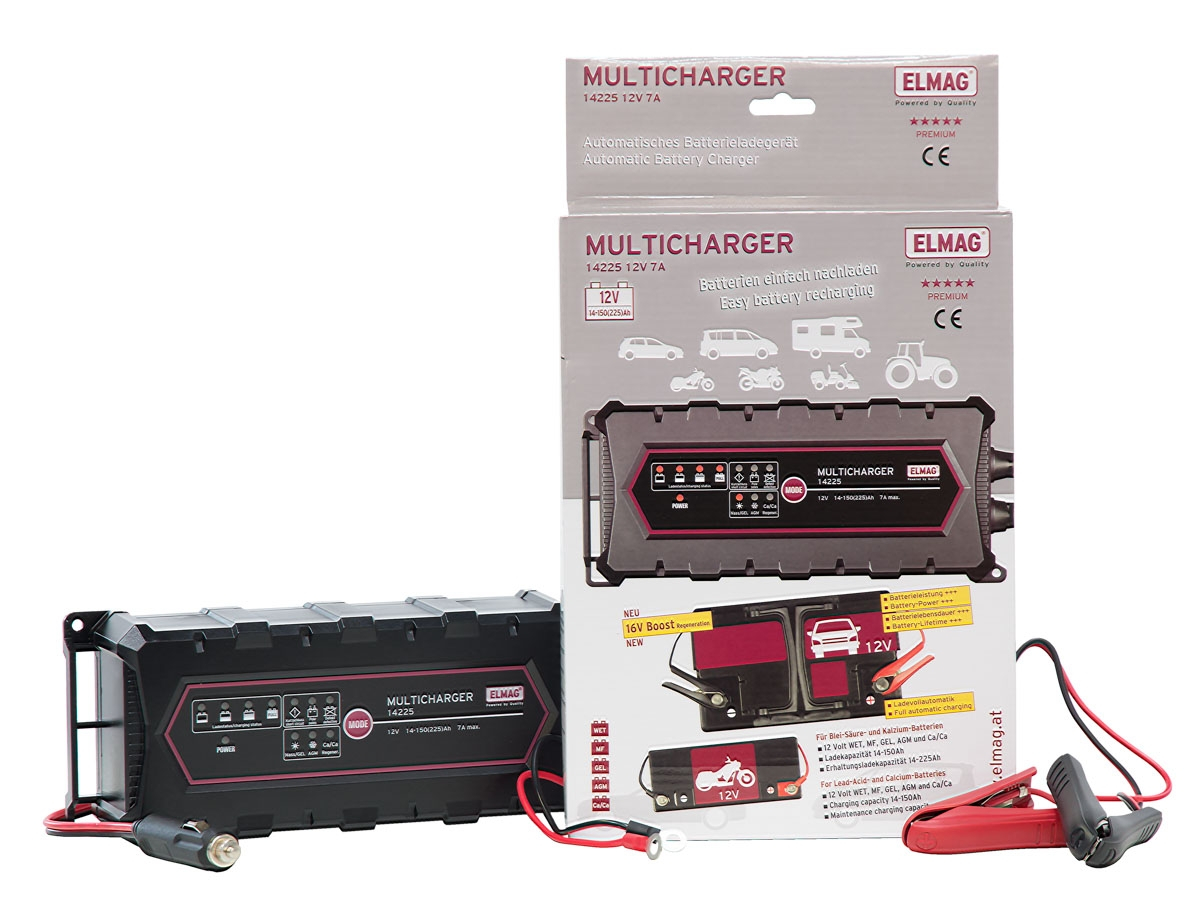 ELMAG Automatisches Batterieladegerät 12 V.