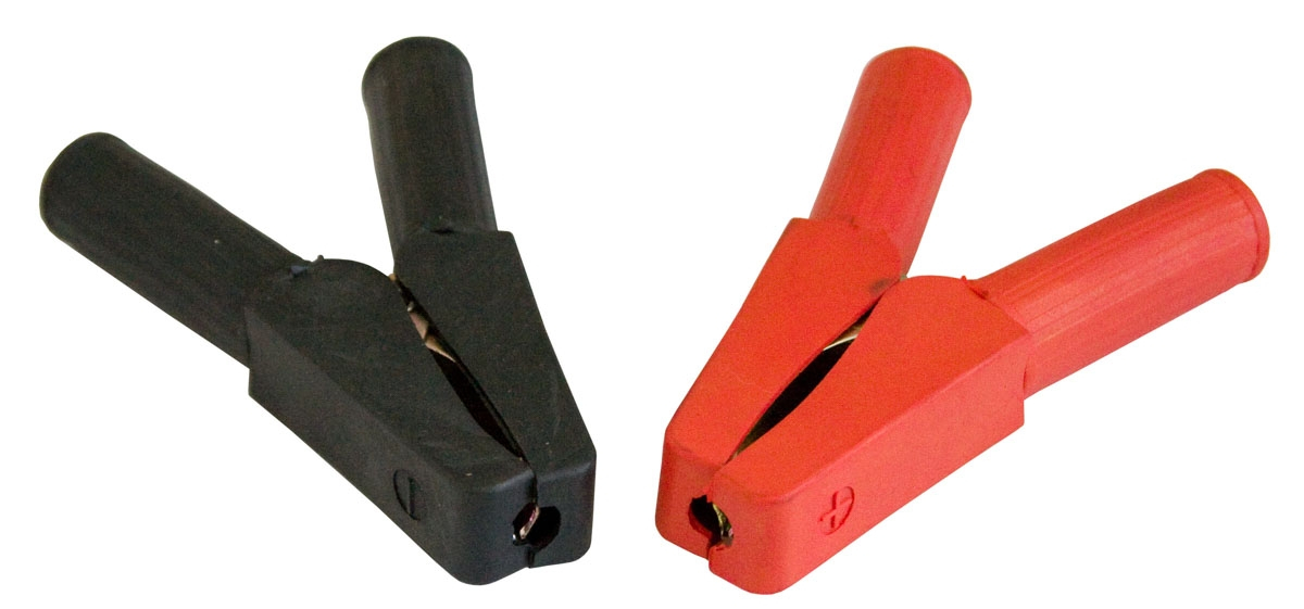 ELMAG Polklemmen-Set je 1x rot + schwarz